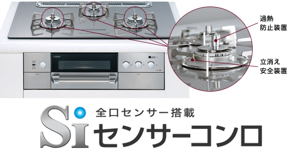 点火・消火は必ず目で確かめて