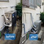 灯油ボイラーからガス給湯器の取替