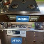 ガスコンロの取替