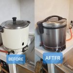 ガス炊飯器の取替